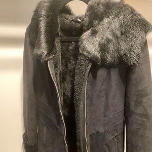 Shearling coat
